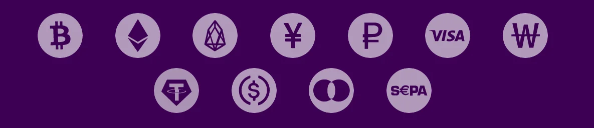 TrustDice Casino payment methods