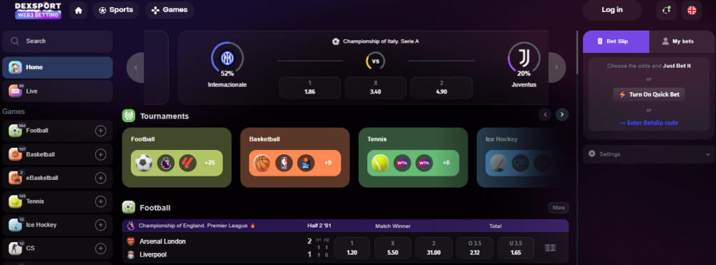 Dexsport.io Sports Betting