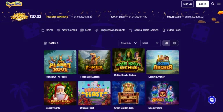 Vegas Wild Casino slots