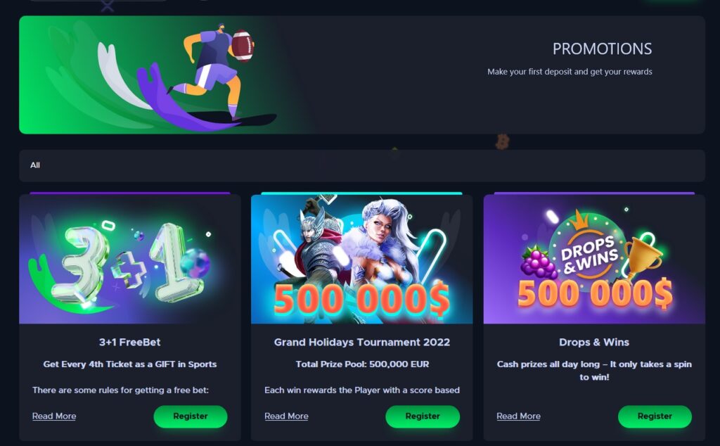 Promotions at Jackbit Casino