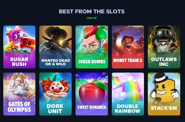 Best from the slot at Jackbit Casino