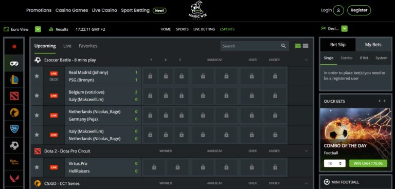 Magic Win Casino sportbook