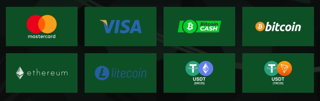 Payments at Slots Safari Casino