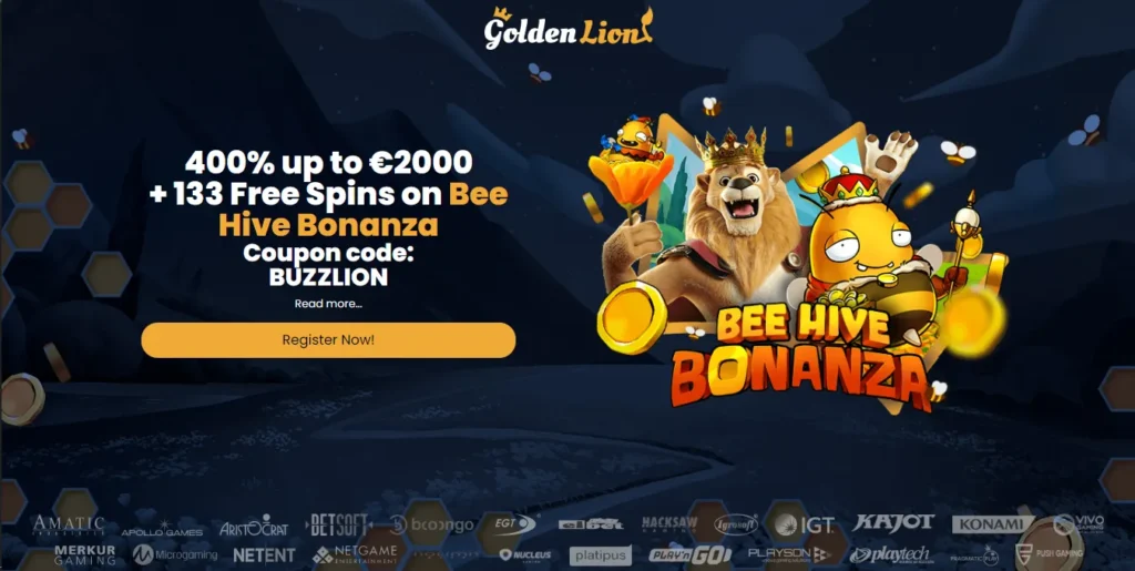 Golden Lion main banner