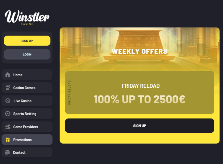Promotions by Winstler Casino