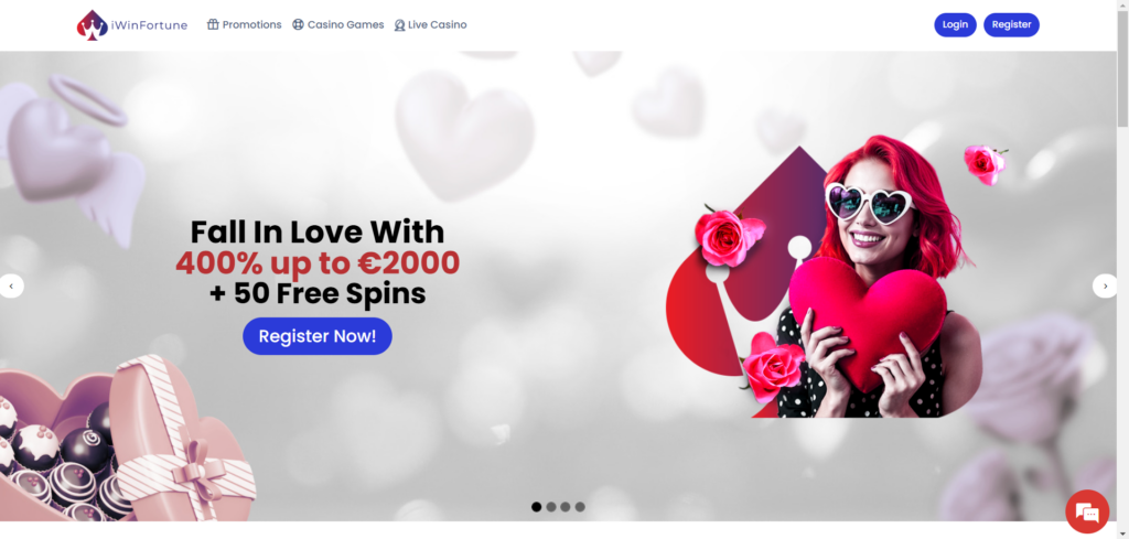 iWin Fortune Home Page