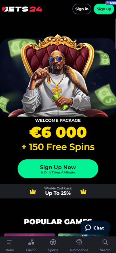 Explore Bets24 Mobile App