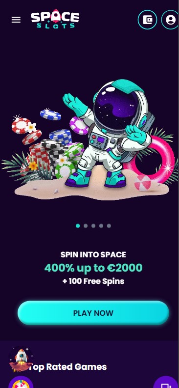 Explore SpaceSlots Casino mobile app